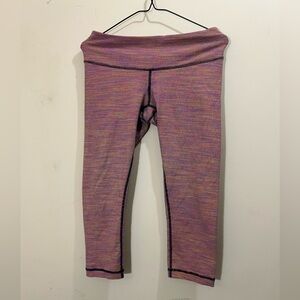 lululemon athletica Pink and Purple Leggings